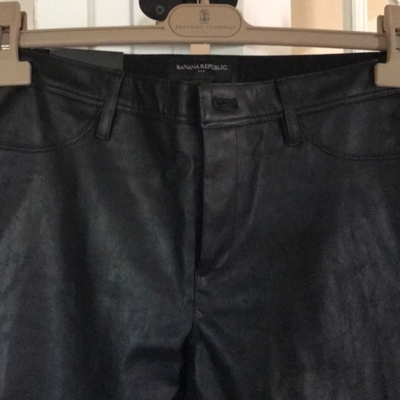 Banana Republic Faux Leather Leggings - Picture 4 of 6